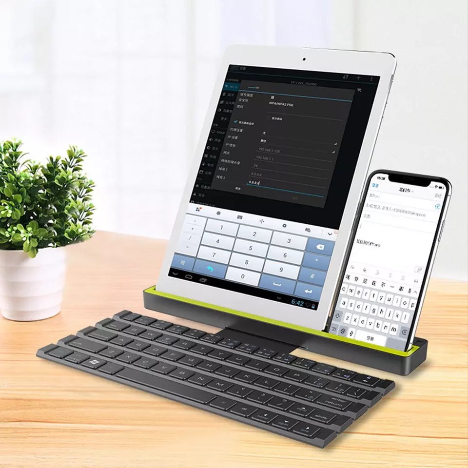 petit clavier d'ordinateur pliable et portable